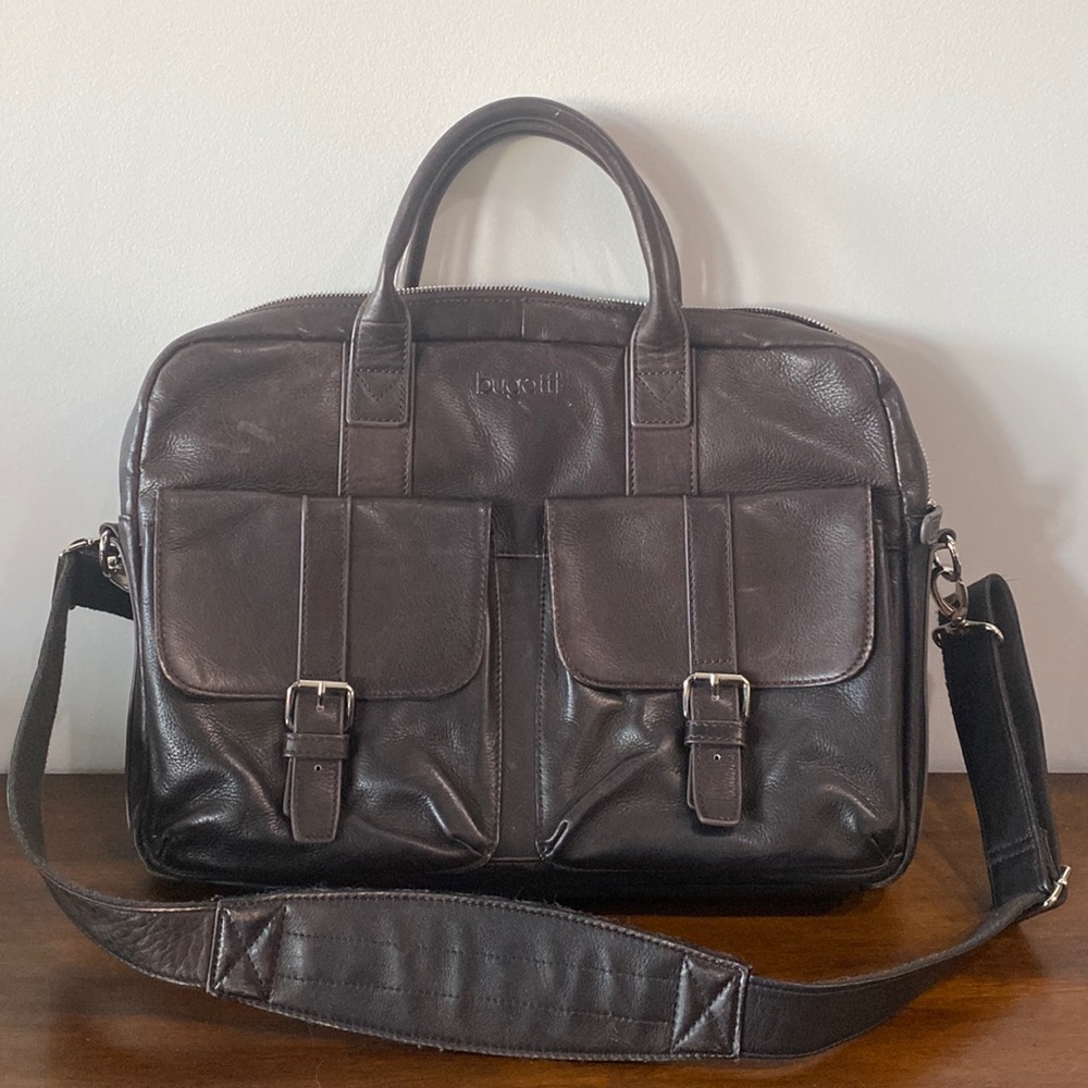 Bugatti Vintage laptop briefcase